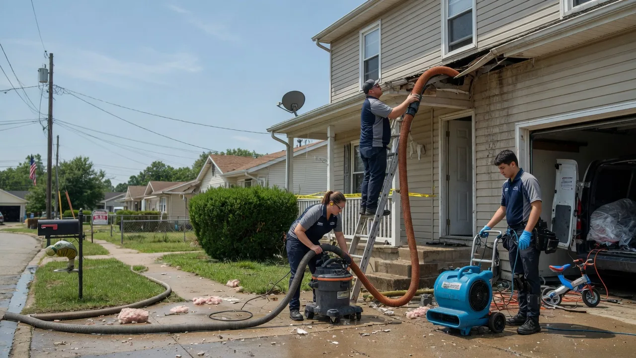 Water Damage Restoration in Hartsburg, MO near me